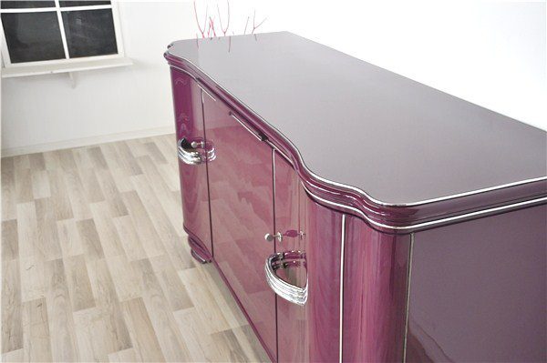 Wunderschönes Art Deco Sideboard mit außergewöhnlicher Farbe