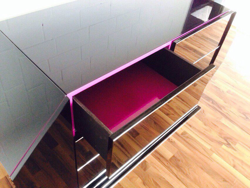 Ausgefallenes Art Deco Stil Sideboard