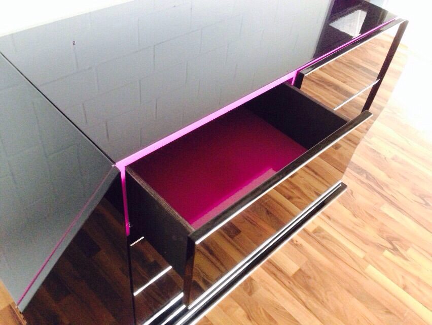 Unusual Art Deco Style Sideboard