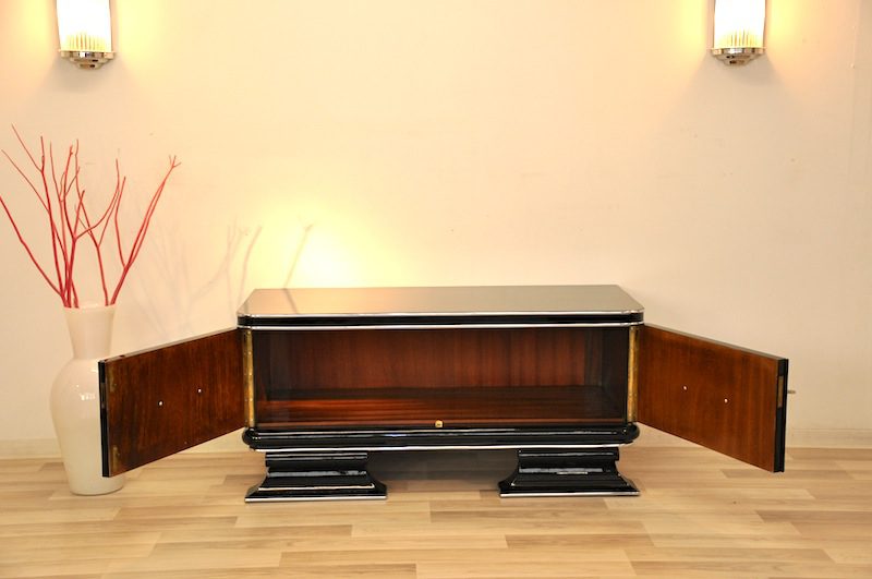 Belgische Art-déco-Kommode oder Bar
