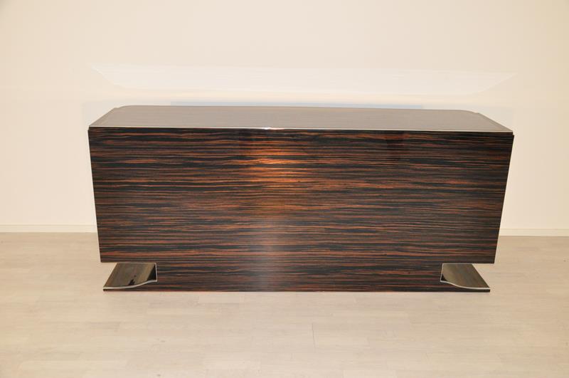 Großes Art Deco Design Sideboard aus Makassar