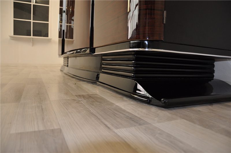 Großes Palisander-Sideboard aus der Art-Deco-Ära