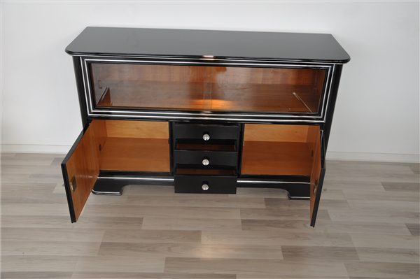 Art-déco-Vitrinen-Sideboard, Deutschland