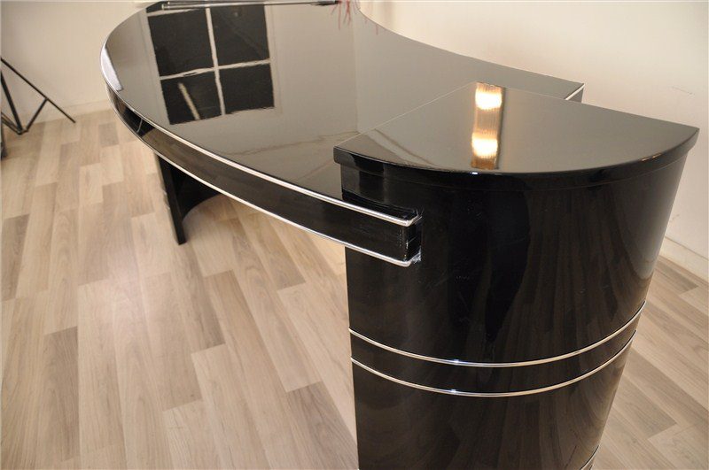 Hochglanz Bauhaus Damenschreibtisch