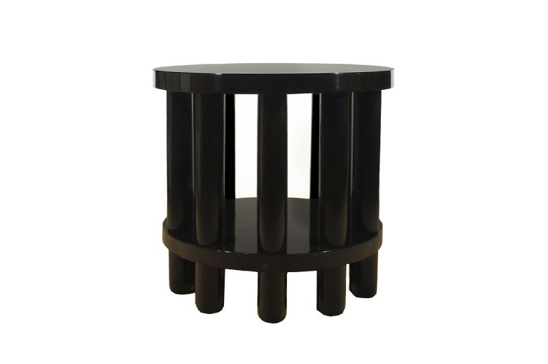 Säulen-Beistelltisch im Art-Deco-Stil / Design von Adolf Loos