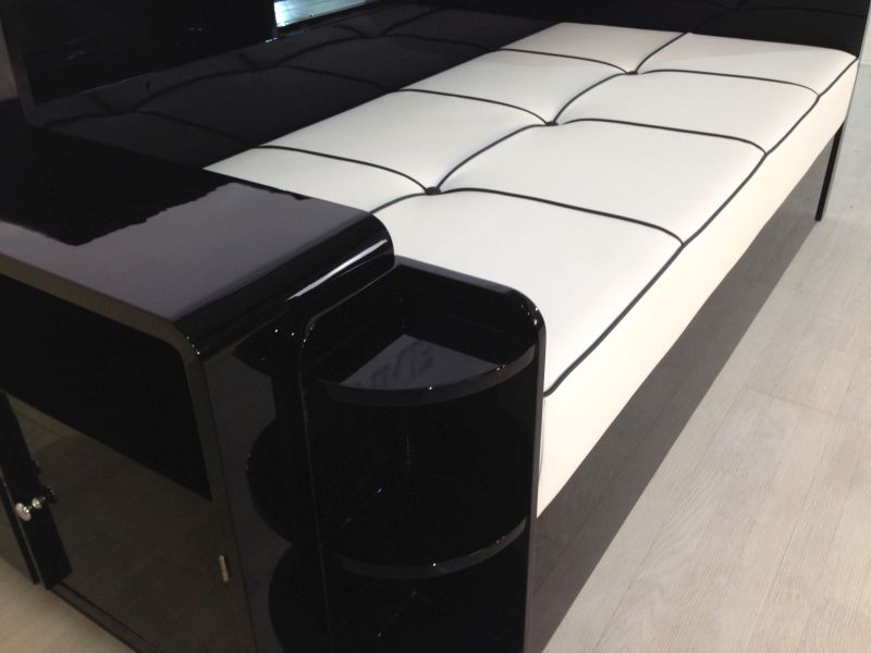 Fantastisches Art-Deco-Tagesbett