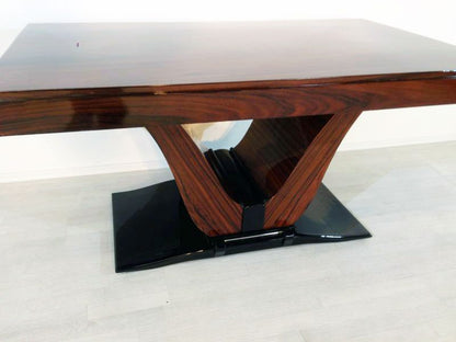 Art Deco Palisander Esstisch