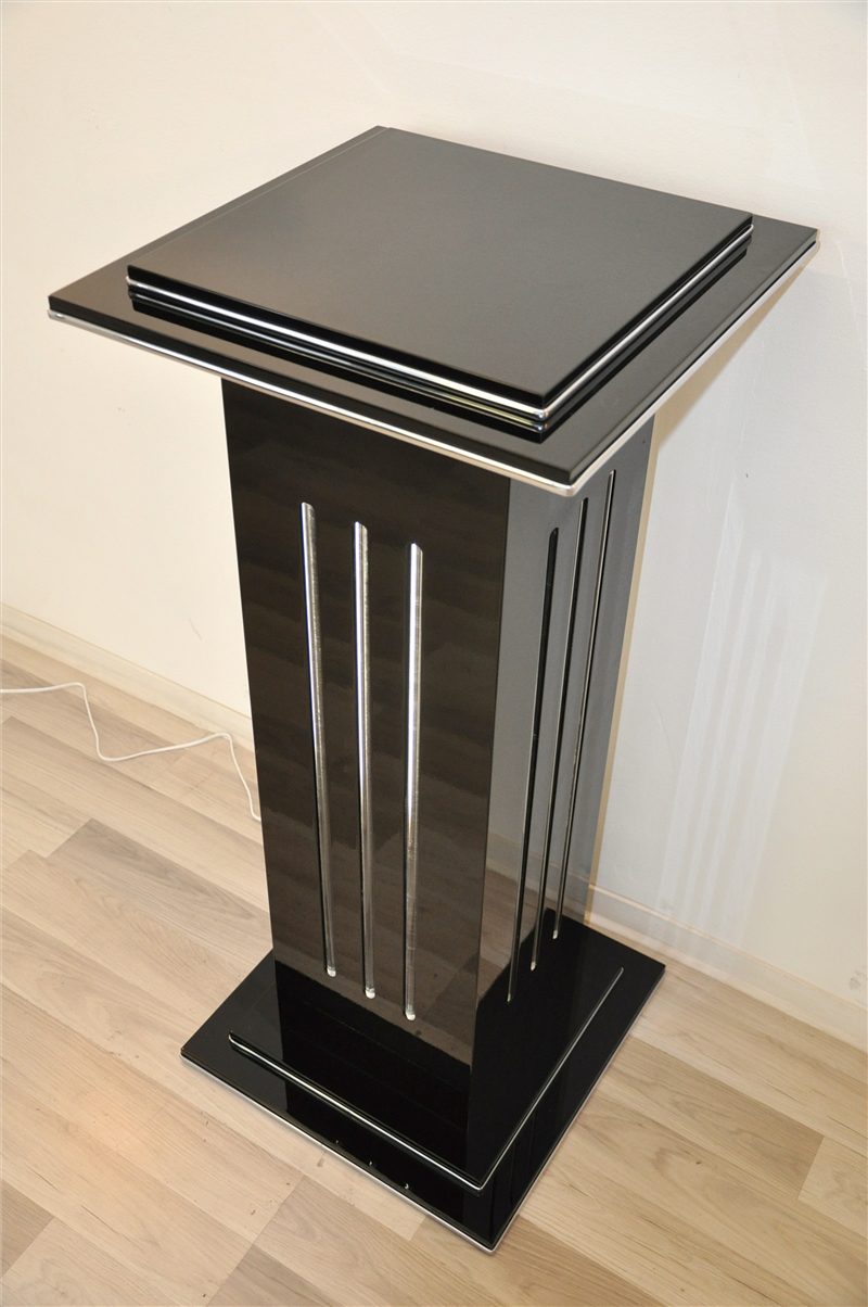Art-Deco-Säulenlampe