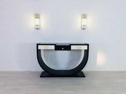 Art Deco Design Mahagoni Konsolentisch