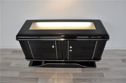 Beleuchtete Art Deco Kommode