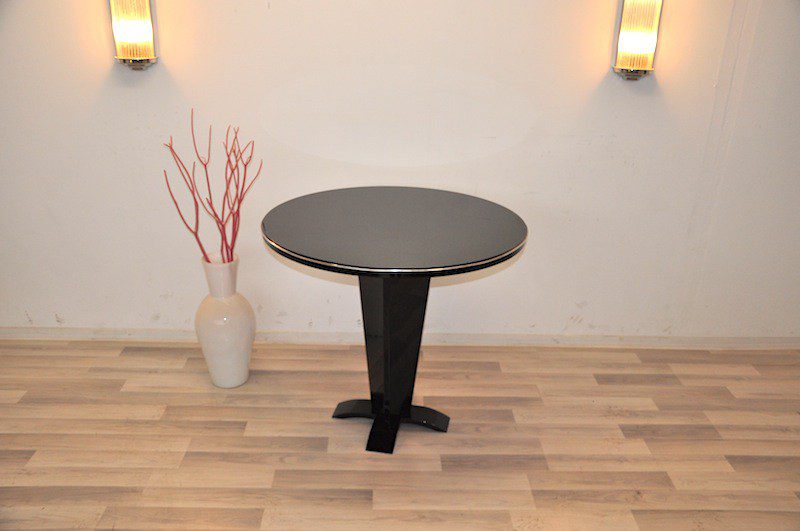Runder Art-Deco-Tisch