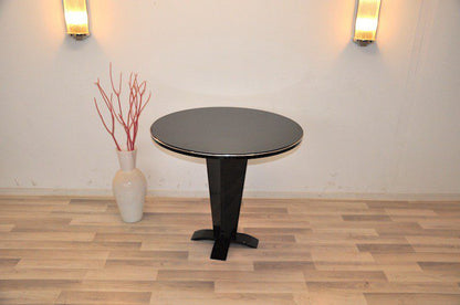 Runder Art-Deco-Tisch