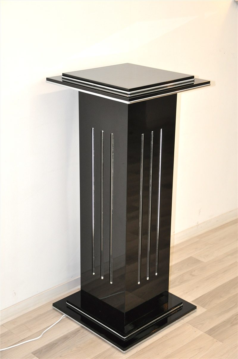 Art-Deco-Säulenlampe