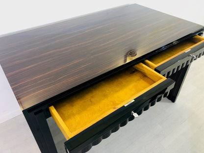 Originaler Art Deco Schreibtisch mit Stuhl