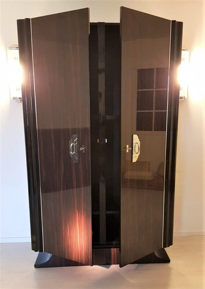 Art Deco Stil Makassar Schrank Luxusmöbel