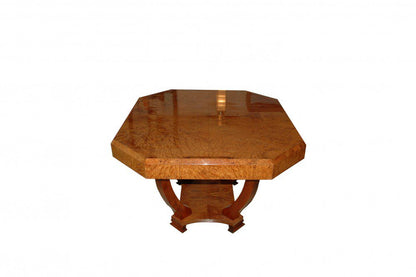 Wundervoller Art Deco Amboina Tisch
