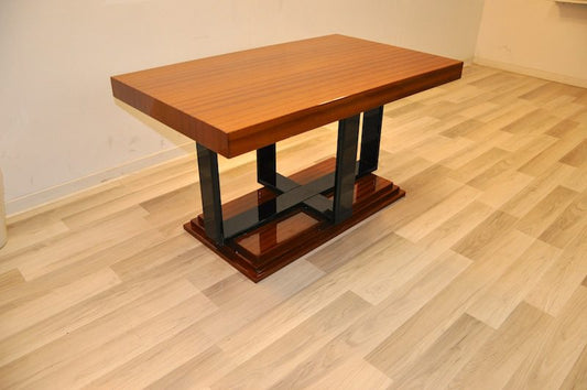 Art-Deco-Beistelltisch aus Mahagoniholz