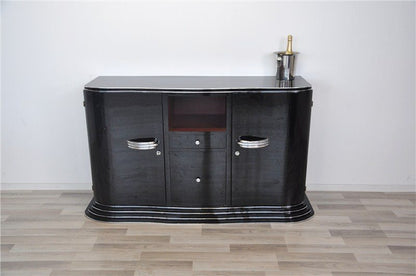 Art Deco Sideboard mit Treppenboden