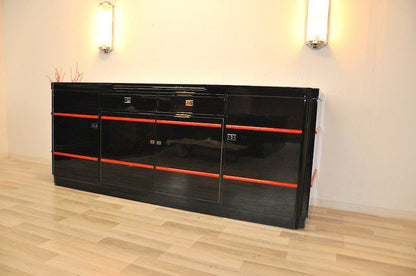 Englisches Art Deco Sideboard aus einem Londoner Hotel