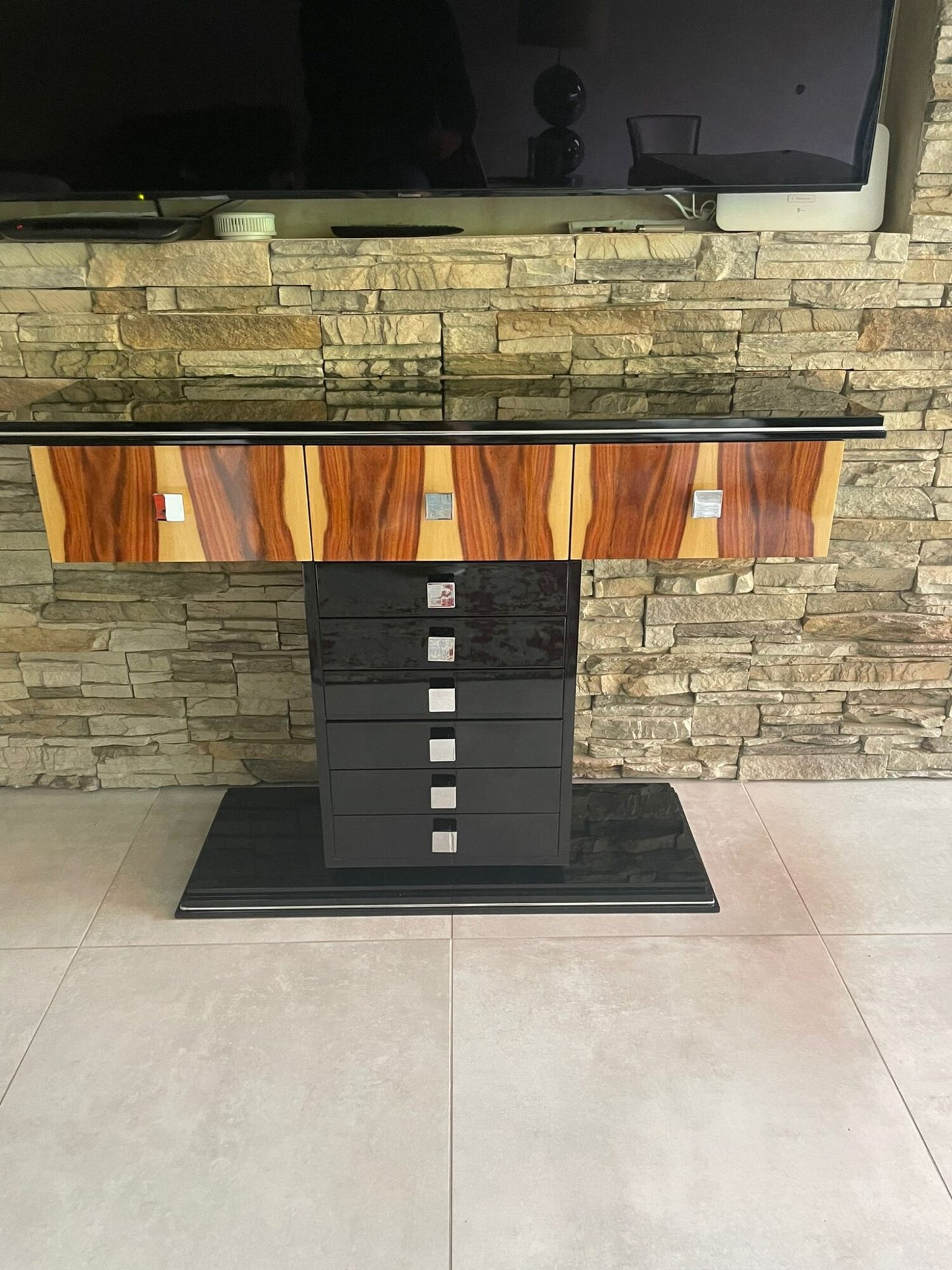 Art Deco Konsolentisch Palisander Furnier