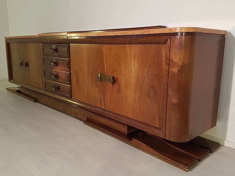XXL Art Deco Sideboard aus Frankreich