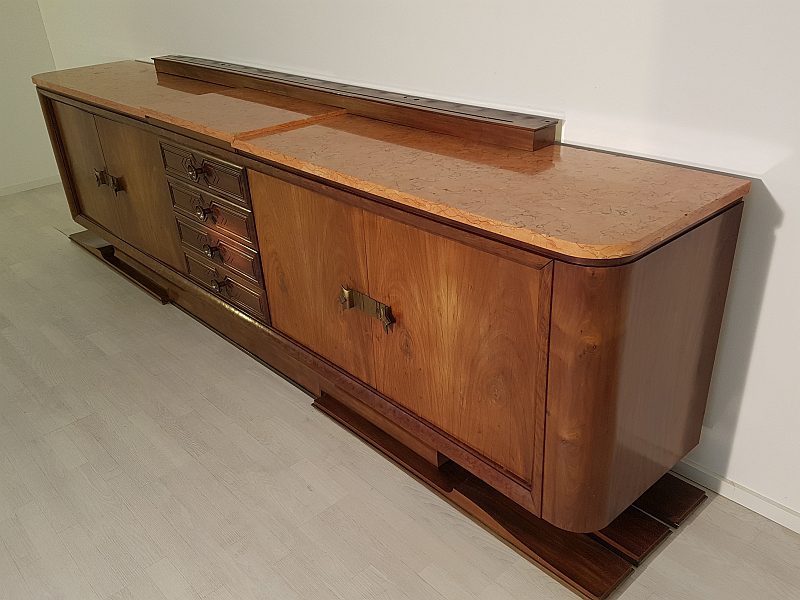 XXL Art Deco Sideboard aus Frankreich