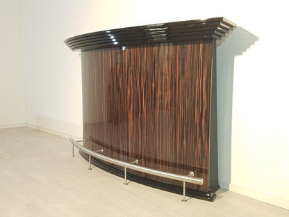 Halbmond Bar im Art Deco Stil