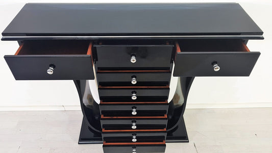Art Deco Design Konsolentisch mit Schubladen