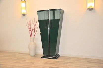 Große Art Deco Konsole Elien Chopardt Green Edition