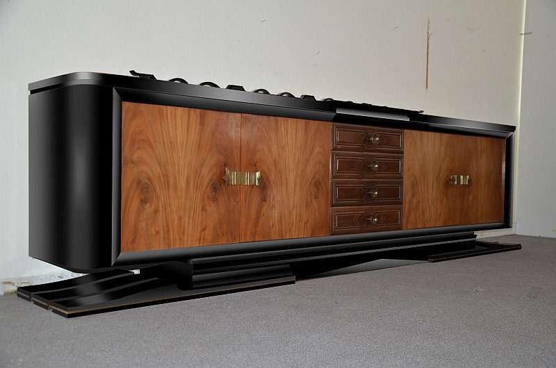 XXL Art Deco Sideboard aus Frankreich