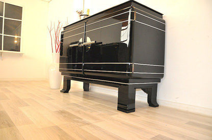 Einmaliger Art-Déco-Whisky-Barschrank