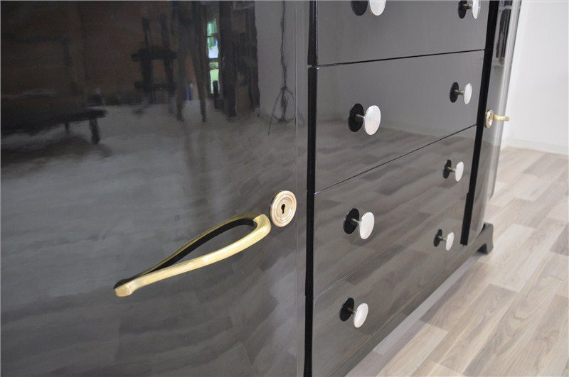 Antikes Art Deco Sideboard mit Schubladen