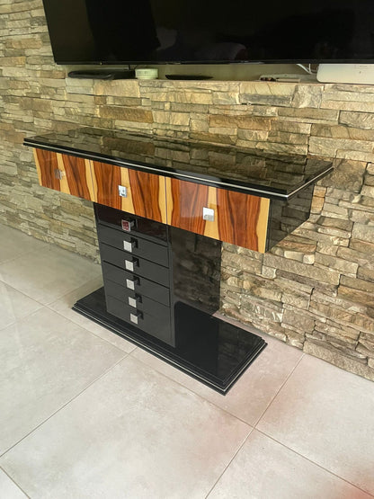 Art Deco Konsolentisch Palisander Furnier