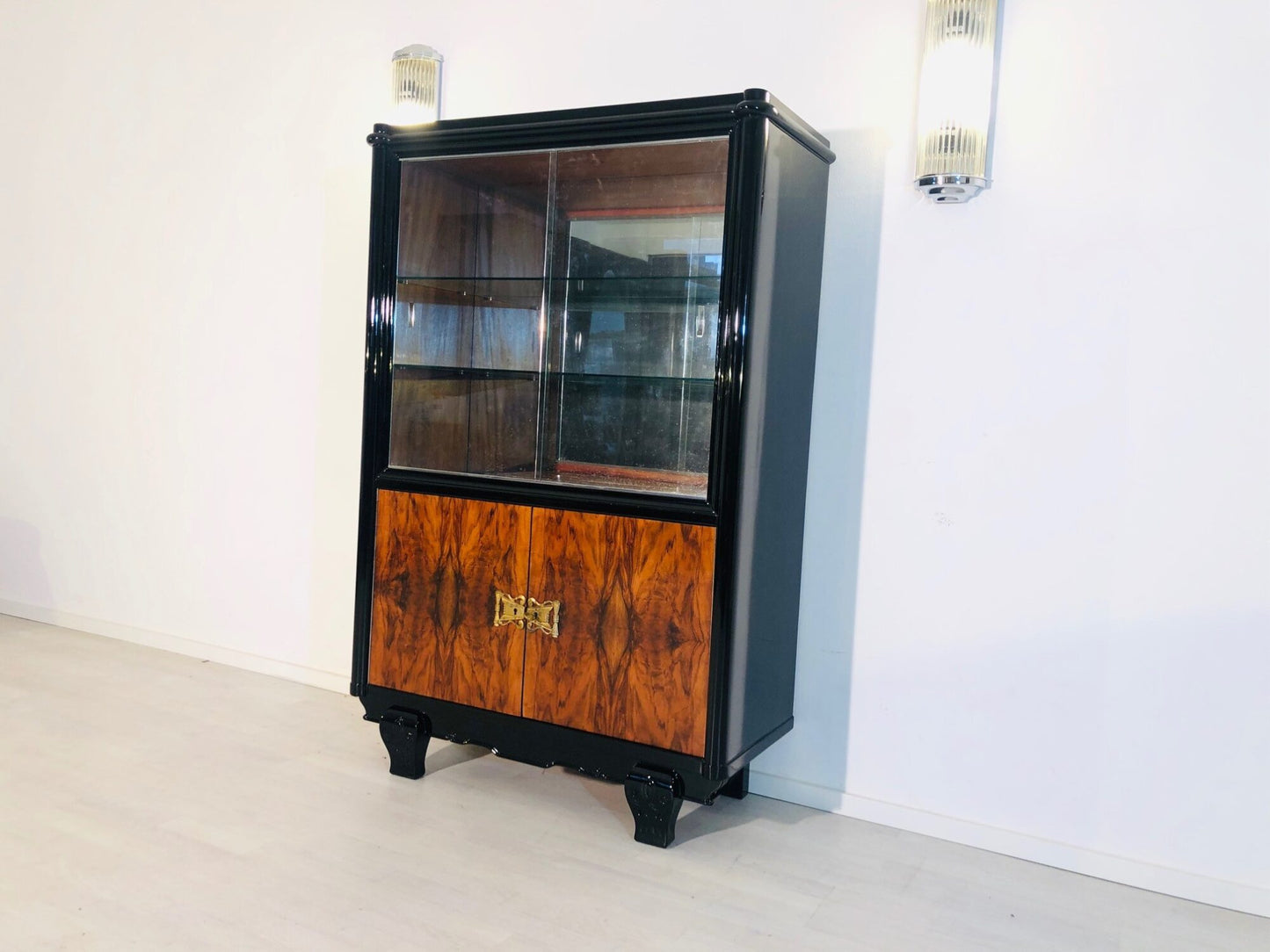 Luxuriöse Art Deco Vitrine Frankreich 1920er