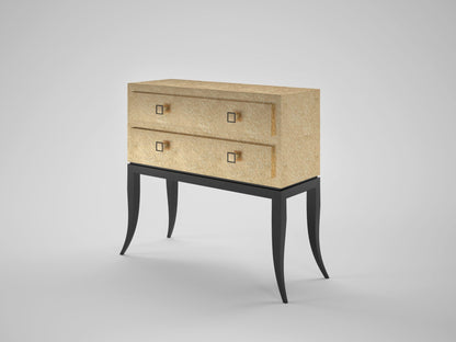 Goldene Design Kommode