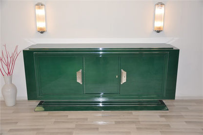 Art Deco Style Sideboard in Jaguar Racing Green