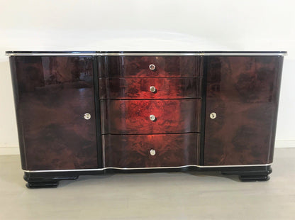 1920er Art Deco Kommode mit wundervoller Maserung