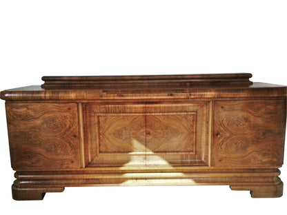 Art Deco Walnuss Sideboard