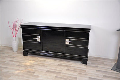Extragroßer Art Deco Chromliner