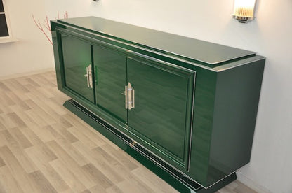 Art Deco Style Sideboard in Jaguar Racing Green
