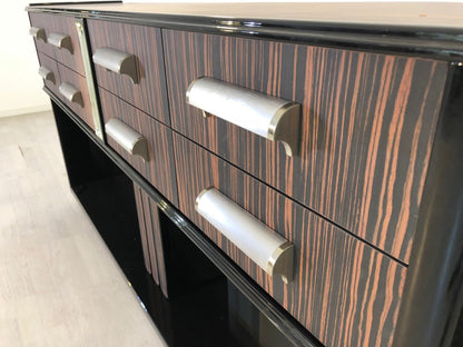 Art Deco Konsolentisch aus Makassarholz