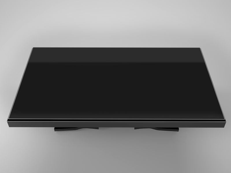 Schwarzer XXL Art Deco Design Esstisch