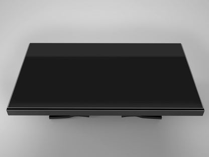 Schwarzer XXL Art Deco Design Esstisch