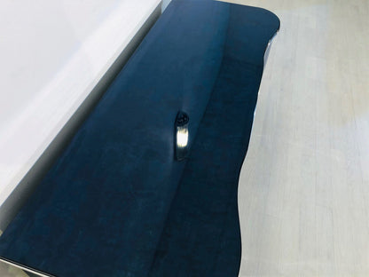 Blaue Art Deco Kommode oder Lowboard Frankreich 1930er