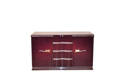 1930s Art Deco Sideboard with a Lilac Lacquer