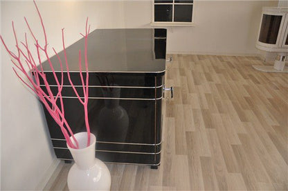 Art Deco Chromliner Schreibtisch
