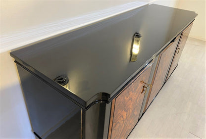 Französisches Art Deco Sideboard Nussbaum 1930er Jahre