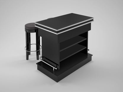Art Deco Design Bar mit Klavierlack