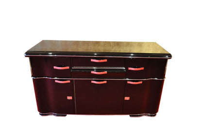 Belgisches Art-Deco-Sideboard aus Mons