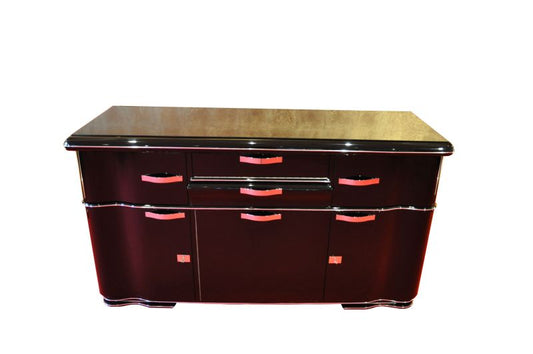 Belgisches Art-Deco-Sideboard aus Mons